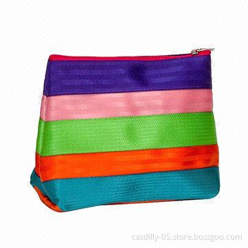 Travel Cosmetic Bag, Measures 9 x 8 x 4 Inches